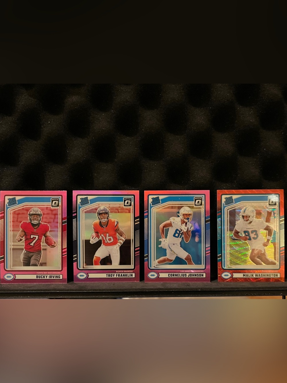 Panini Pink-Prizm Football Trading Card Set